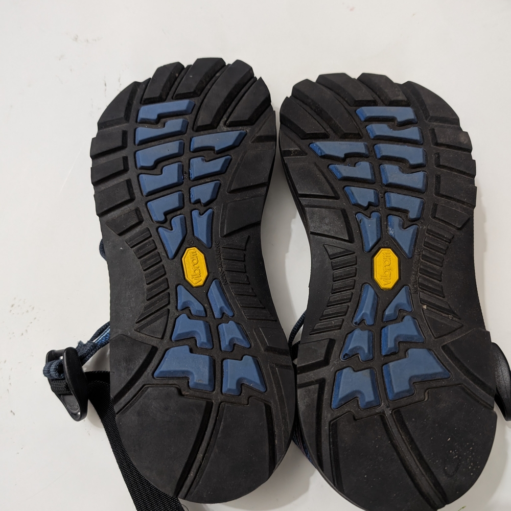 Chaco Black and Blue Strappy Sandals - Picture 7 of 8